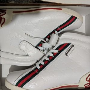 Gucci Monogram High Tops Size 43